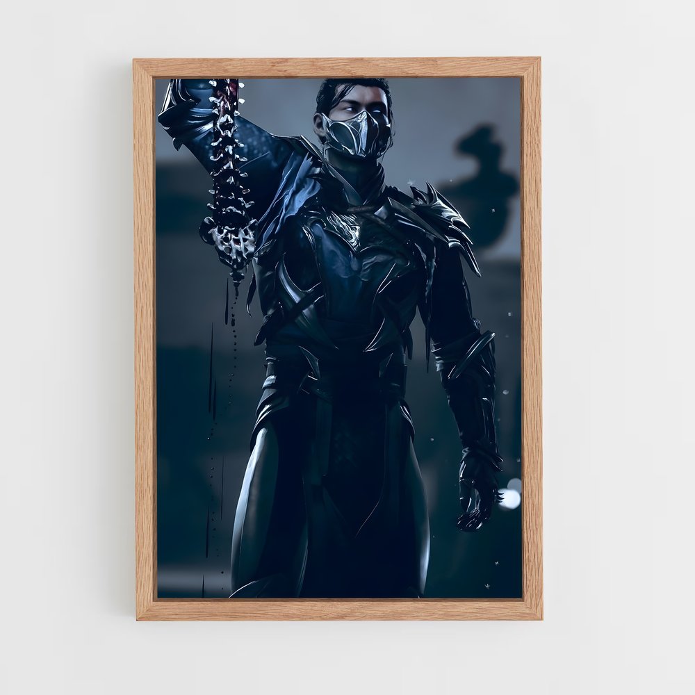 Poster Guerrier des Glaces – affiche Mortal kombat (vue 4)